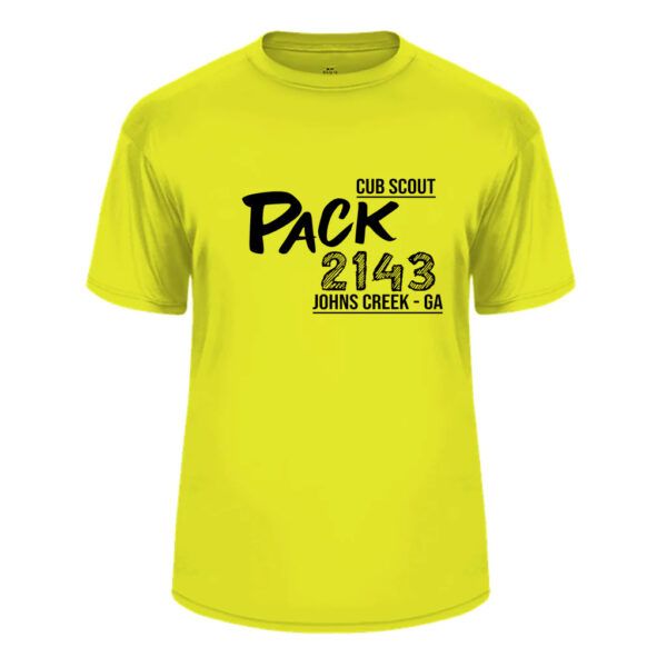 Yellow 2024 Pack 2143 Dryfit T-shirt